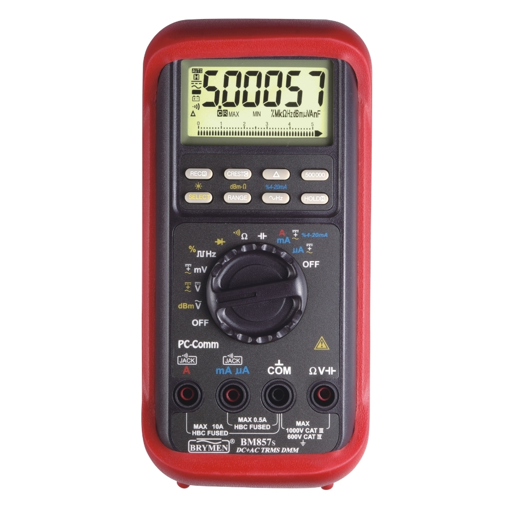 BM857s Multimetr TRMS(AC+DC)20kHz,RS232 Brymen
